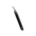 Pinzetta Curva Professionale - Colore oro e nero