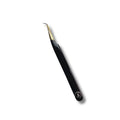 Pinzetta Extension Ciglia 45° - Punta Fine e Lunga - Colore Oro e nero