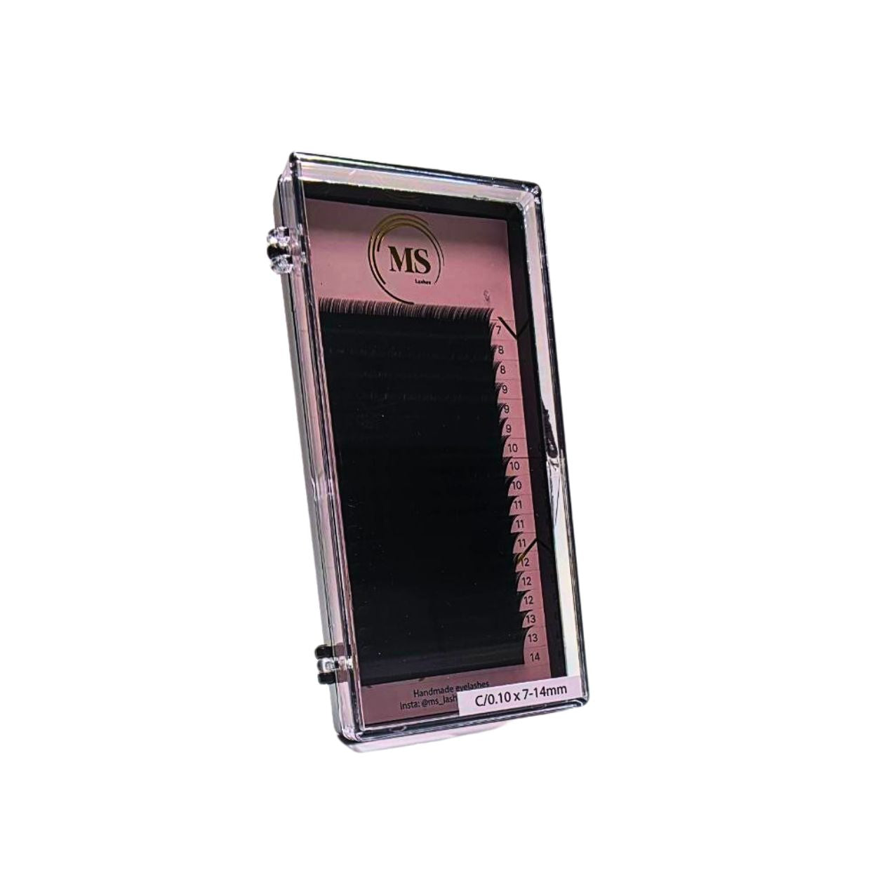Ciglia Mink 0,10 - Black - Lunghezze mix