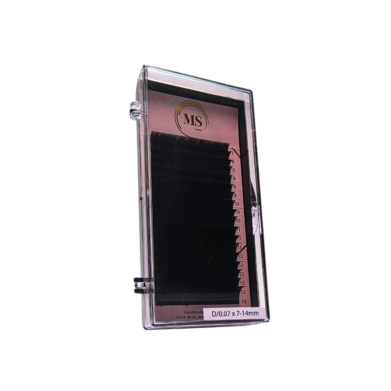 Ciglia Mink 0,07 - Black - Lunghezze mix