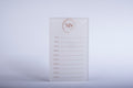 MS Premium Lash Pad - Bianco - Palette Professionale per Extension Ciglia