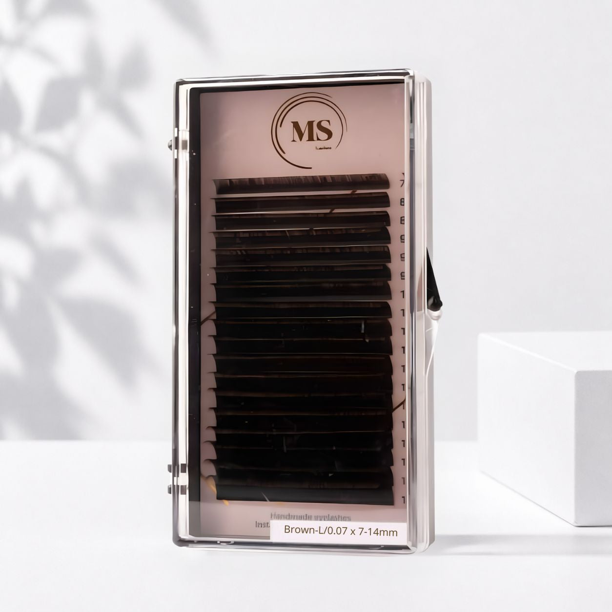 Mink Touch Lashes – Brown – Spessore 0.07 mm – Curvatura L