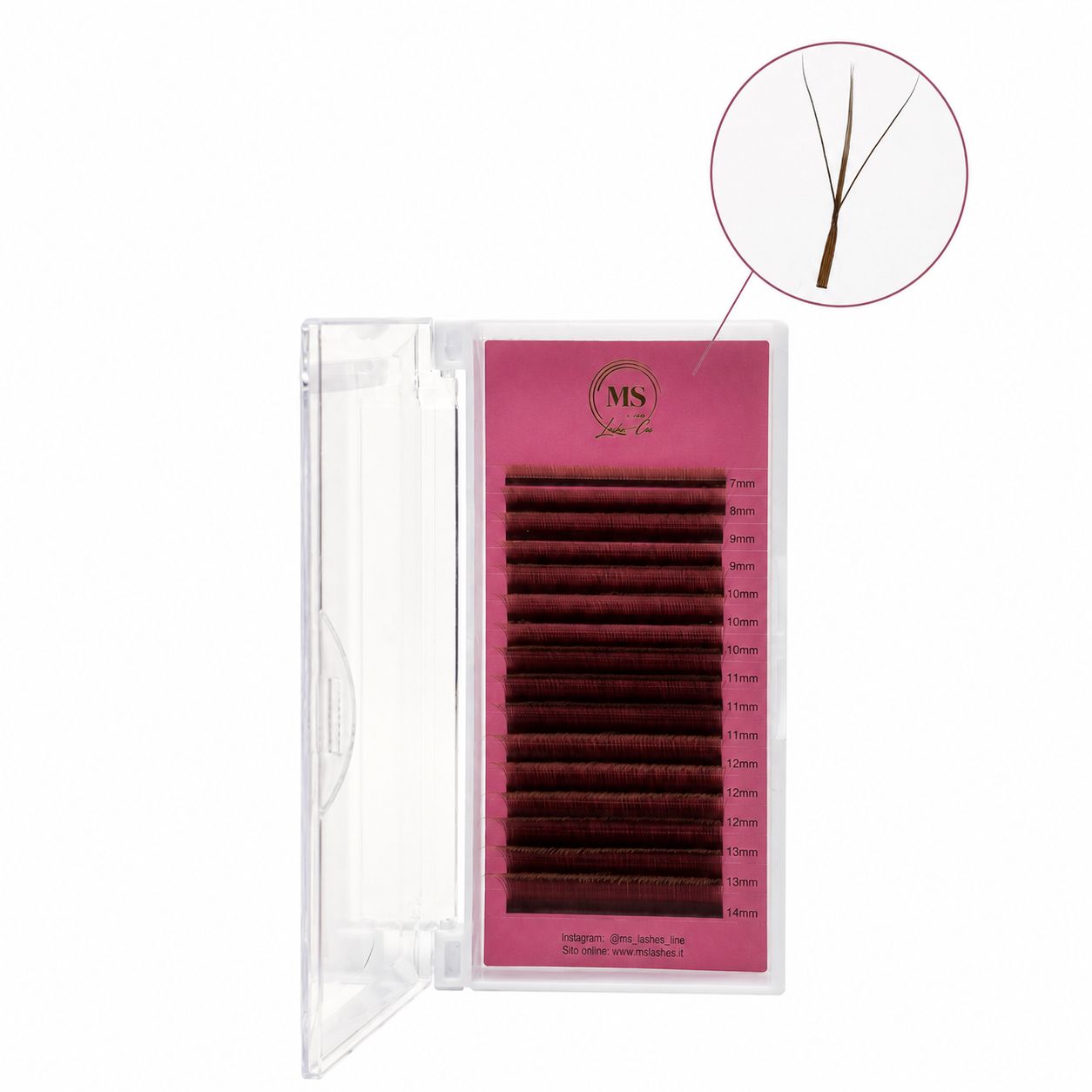 Leila Precision Fans Sandwich Brown