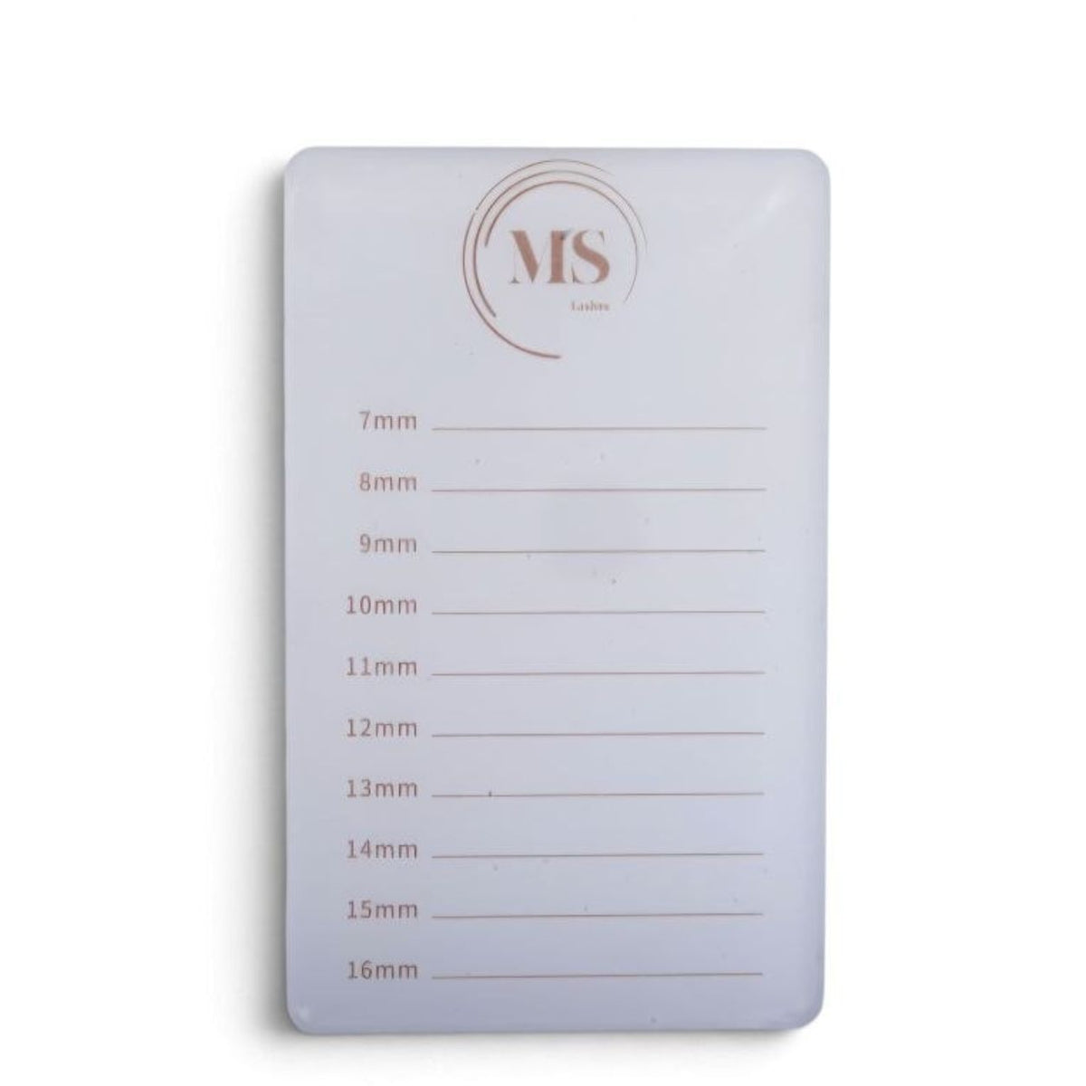 MS Premium Lash Pad - Bianco - Palette Professionale per Extension Ciglia